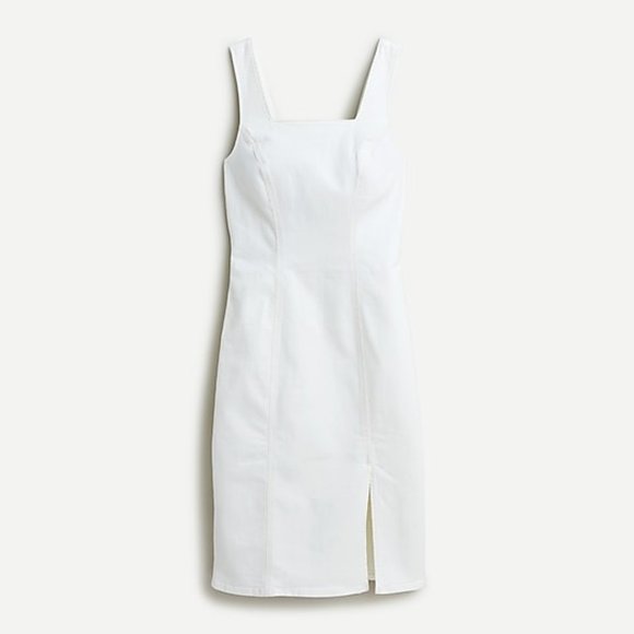 J. Crew Dresses & Skirts - J. Crew Denim Midi Dress (White)